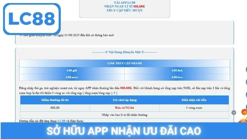 Sở hữu app nhận ưu đãi cao